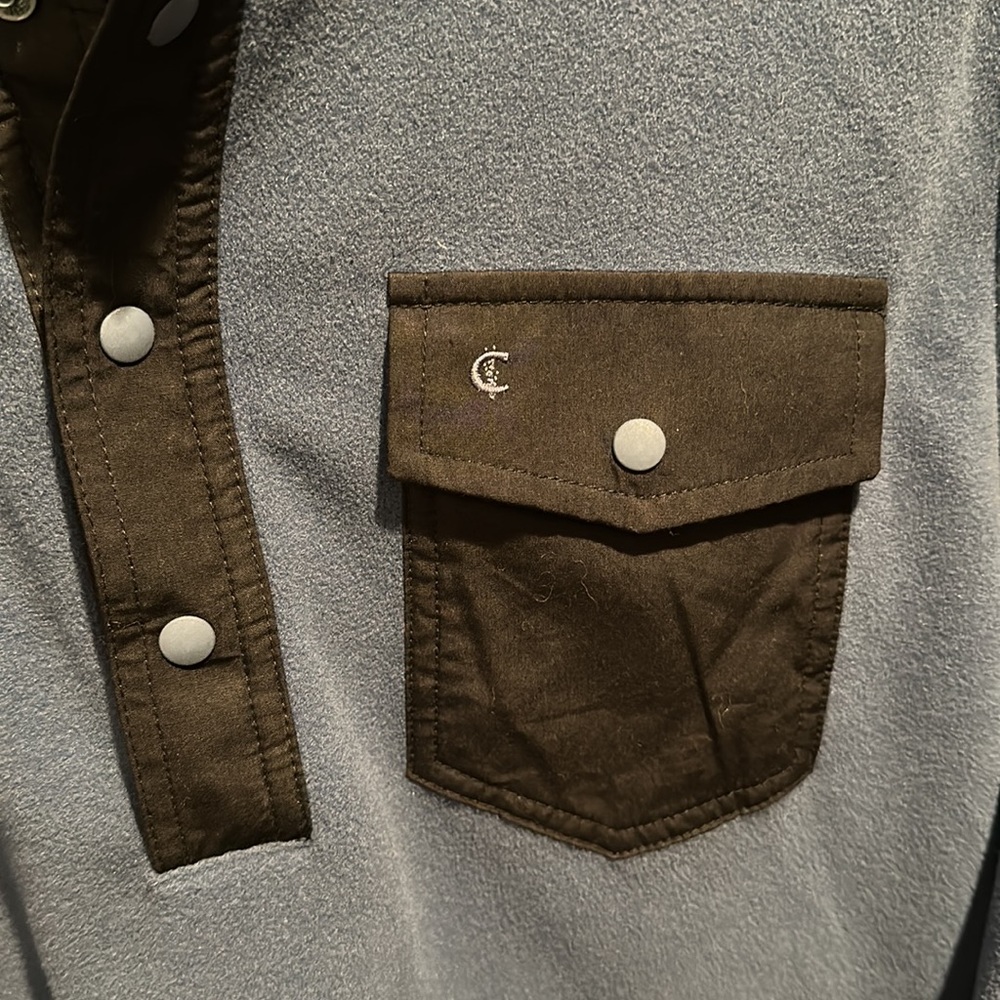 Soft Button Up Pullover - Picture 4 of 8